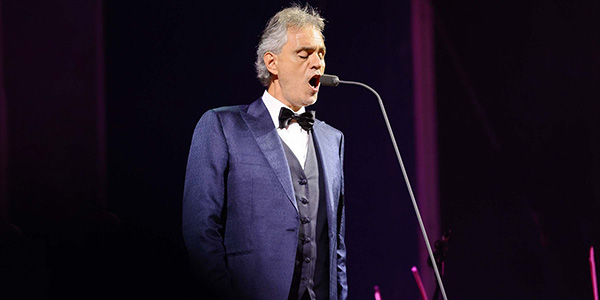 Get Tickets To See Andrea Bocelli Live